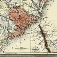 Mitchell's South Carolina in 1849 - State Map, Restoration, Vintage, Antique, Fine Art, Wall Art, History - Thumbnail 2