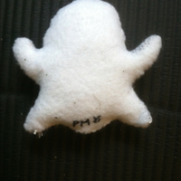 'The Ghost Emoji' custom catnip toy! - Thumbnail 1