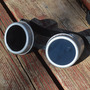 Silver and Matte Black Steampunk Goggles Time Travel Mad Scientist Airship Captain Apocalypse Motorcycle-1