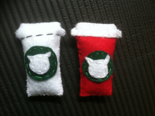 'The Venti' custom catnip toy!