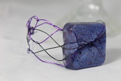 "Trapeze" in Aurora Resin 