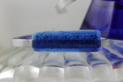 "Alexxa" in Blueberry Twinkle Resin 