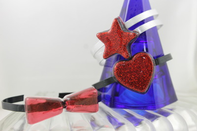 "Alexxa" Heart in Skip-A-Beat Resin 