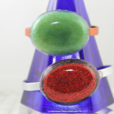 "alexxa" oval in skip-a-beat resin 