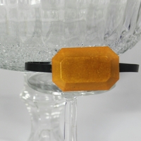 "Alexxa" Jewel in Tiger Lily Resin  - Thumbnail 1