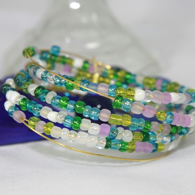 "float away" gold bracelet