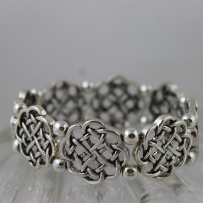 "forever celtic" silver bracelet 
