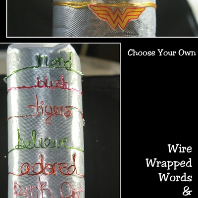 Word play bracelet - thor, wonder woman