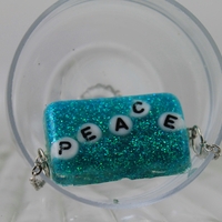 Word Play Bracelet - SHINE, PEACE, NERD,SWEET, LAUGH - Thumbnail 3