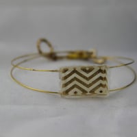 Golden Chevron - Bracelet  - Thumbnail 1