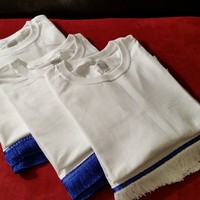 Adult(Male) Short Sleeve Fringed Undergarment - Thumbnail 1