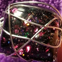 "Whirlwind Square Pillow Top" Wire Wrapped Ring - Thumbnail 3