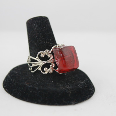 "steam punk dahlia" ring