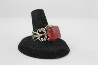 "Steam Punk Dahlia" Ring