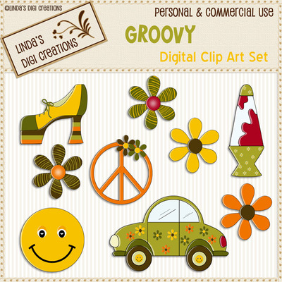 Groovy (clip art set)