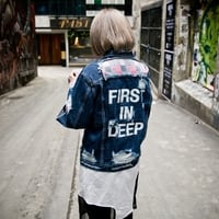 MISS KIMCHI KOREAN PUNK DENIM JACKET FIRST IN DEEP - Thumbnail 2