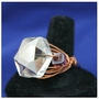 Smoked Topaz Wire Wrapped Ring -3
