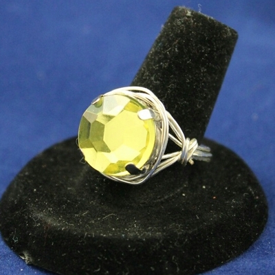 "sunni" wire wrapped ring 