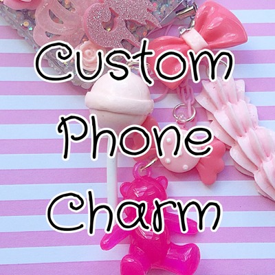 Custom phone charm