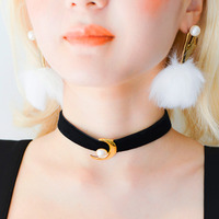 Crescent Moon Princess Choker - Thumbnail 1