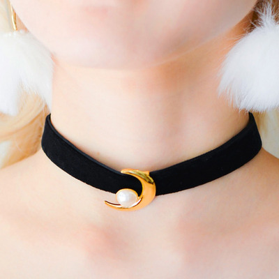 Crescent moon princess choker - Thumbnail 5