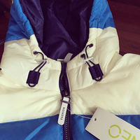 ADS NEO FASHION UNISEX THICK PADDED WHITE DOWN COAT - Thumbnail 2