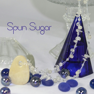 "spun sugar" necklace 