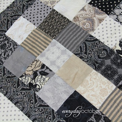 Little black dress quilt