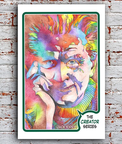 Jack Kirby (Creator Series) 12x18 Art Print