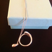 100% Authentic Tiffany @ Co Elsa Peretti® Teardrop Set - Thumbnail 2