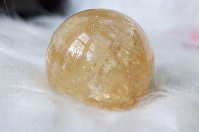 40mm Citrine Sphere 