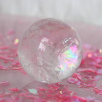 AAA Grade 30mm Quartz Sphere - Thumbnail 1