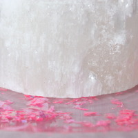 Set of 2-Selenite Tea Light Holders - Thumbnail 3