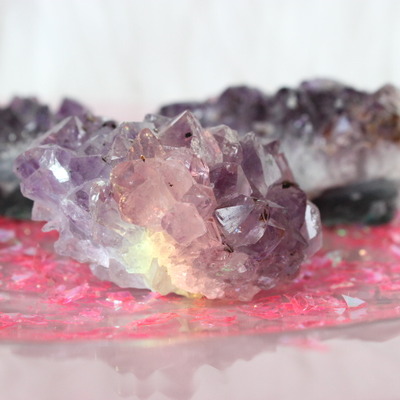 Large amethyst cluster