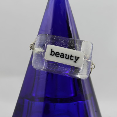 Word play bracelet - beauty