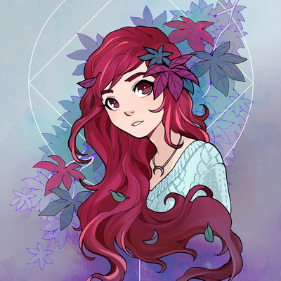 Autumn leaves - a5 print