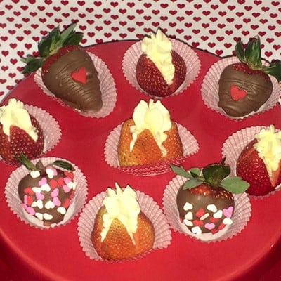 Cheesecake filled strawberries (ie, oc & la counties only) - Thumbnail 5