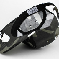 Snow Camo 5 Panel Hat - Thumbnail 2