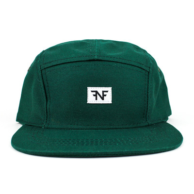 Hunter green fnf 5 panel hat