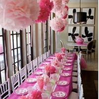 20 Paper Pom Poms | Birthday | Wedding - Thumbnail 1