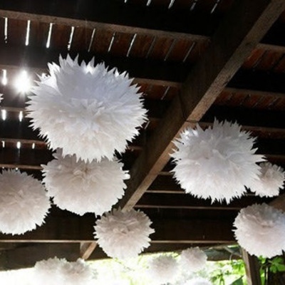 10 paper pom poms | wedding | baby shower | birthday party