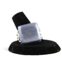 Steam Punk Pillow Top Ring in Eclipse Resin - Thumbnail 2