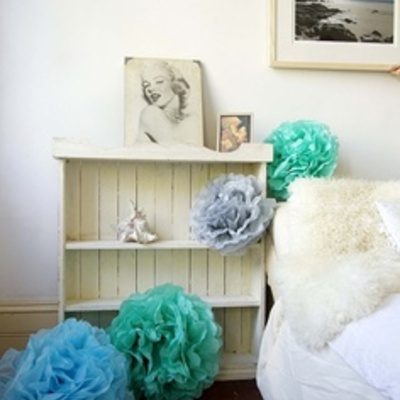 7 paper pom poms | wedding | baby shower | birthday party