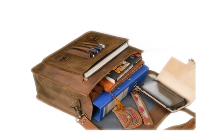 Handmade leather messenger bag leather laptop bag leather macbook messenger office school collage bag retro satchel