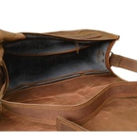 14x9x5 New Style Leather Handbag Women purse Shoulder bag Office bag Cross body Purse Bags Leather Purse Messenger bag lady purse - Thumbnail 3