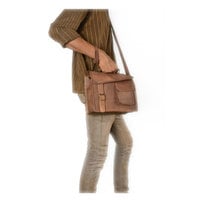 11x8x5" New Style Leather bag Handbag Women purse Shoulder bag Cross body Purse Bag Leather Purse leather messenger bag New Camera Bag - Thumbnail 2