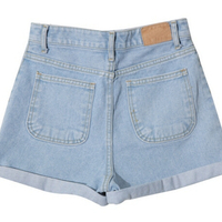 POCKET HIGH WAISTED SHORT - Thumbnail 1