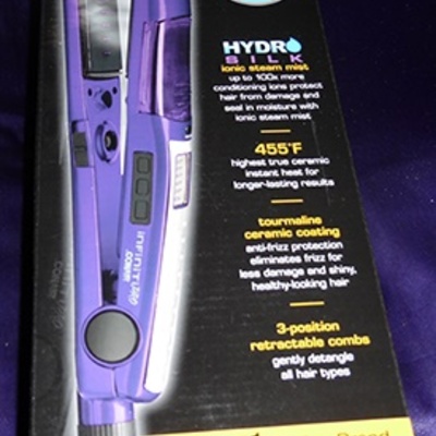 〖sold out〗conair infiniti pro hydro silk 1 1/2 ionic steam flat iron sts1【used】 - Thumbnail 5
