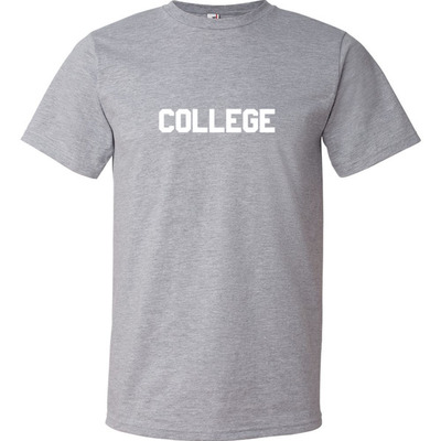 College tshirt