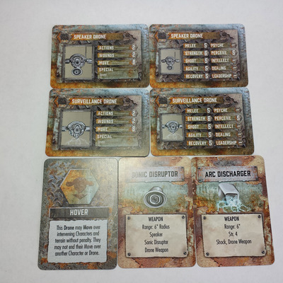 Smythe - black squadron overseer with speaker drone